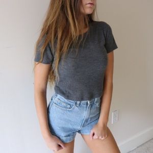 Gray Brandy Melville Top